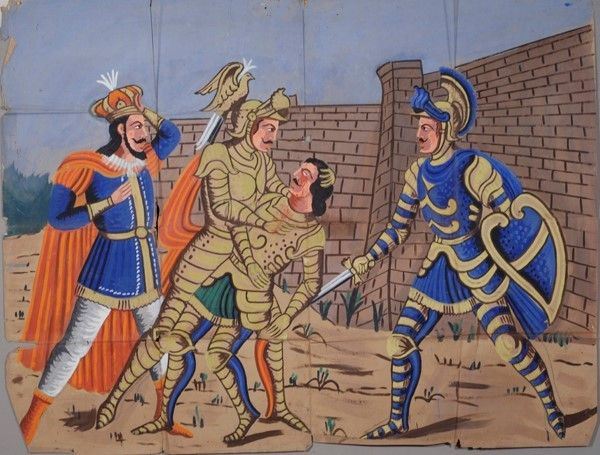 Ettore prende la testa di suo fratello