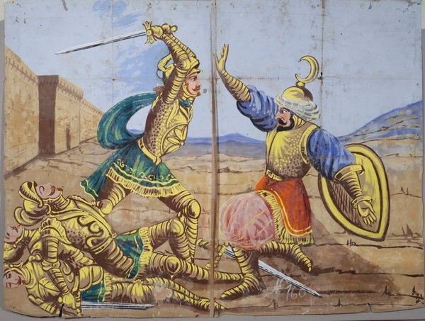 Rinaldo da rendere il terribile gigante Fargotto