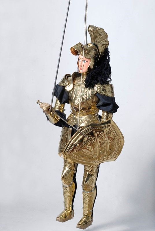 Paladino Donna armata  - Auction Collezioni di cartelloni dell'opera dei pupi siciliani - I - Galleria Pananti Casa d'Aste