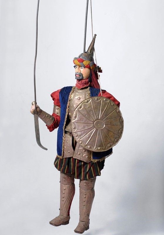 Soldato  - Asta Collezioni di cartelloni dell'opera dei pupi siciliani - I - Galleria Pananti Casa d'Aste