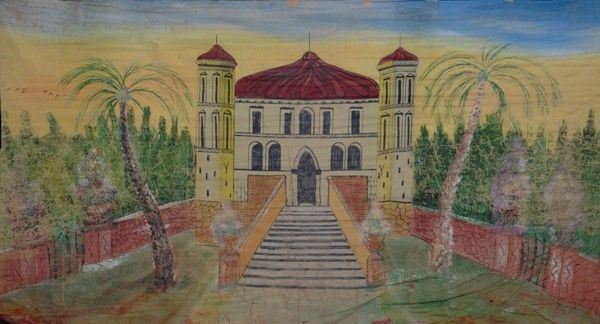 Palazzo con giardino  - Auction Collezioni di cartelloni dell'opera dei pupi siciliani - I - Galleria Pananti Casa d'Aste