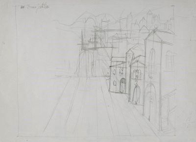 Abbozzo per Scenografia