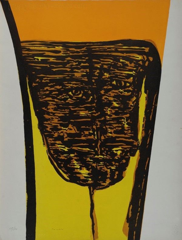 Remo Brindisi : Senza titolo  - Litografia - Asta Autori dell'800-900, Grafica ed Edizioni - I - Galleria Pananti Casa d'Aste