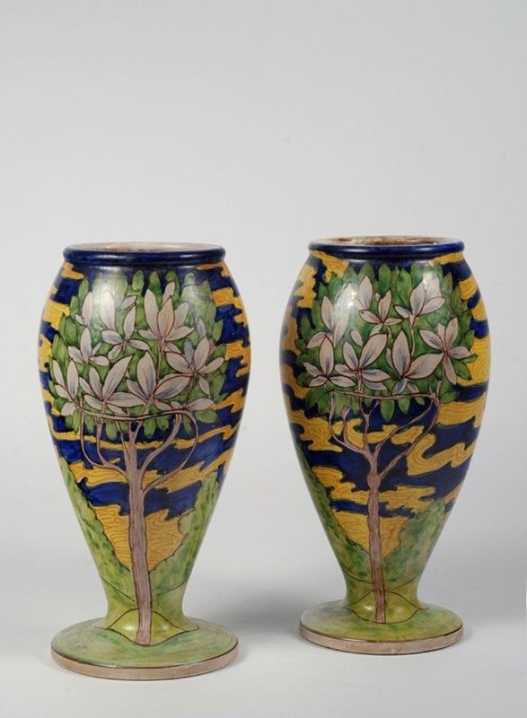 Coppia di vasi  - Auction Dipinti dal XV al XX sec. e oggetti di antiquariato - Galleria Pananti Casa d'Aste