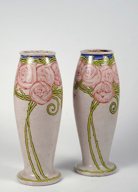 Coppia di vasi  - Auction Dipinti dal XV al XX sec. e oggetti di antiquariato - Galleria Pananti Casa d'Aste