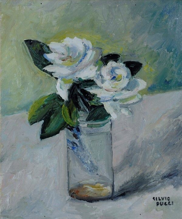 Silvio Pucci - Fiori nel bicchiere
