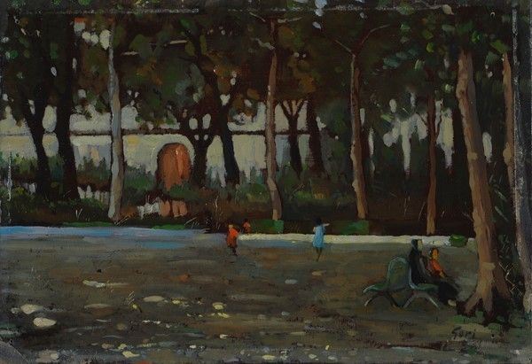 Anonimo, XX Sec. - Figure nel Parco