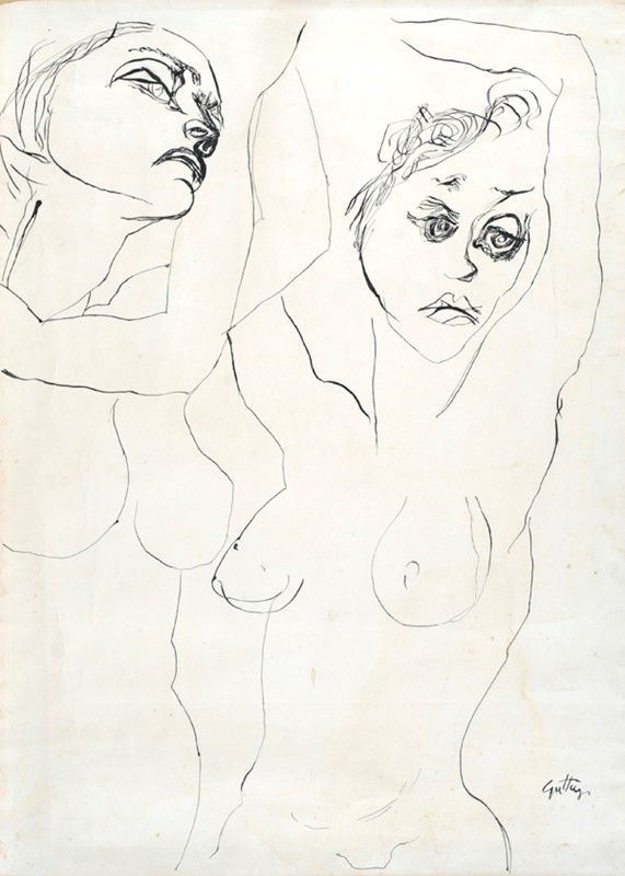 Renato Guttuso - Due Figure