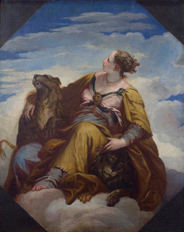 Attr. a Giovanni Battista Zelotti - Allegoria di Venezia