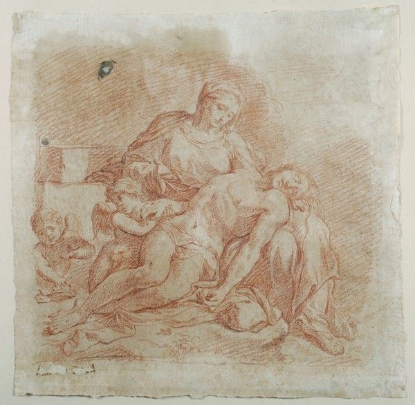 da Annibale Carracci (fine XVII sec.) - Pietà