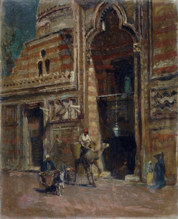 Gerna Karoly - Ingresso della Moschea