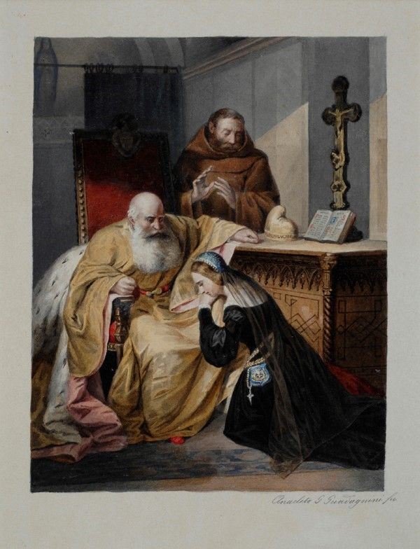 Anacleto Guadagnini - La Preghiera al Doge