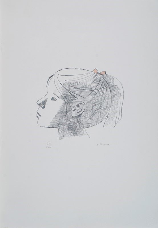 Xavier Bueno - Profile of girl