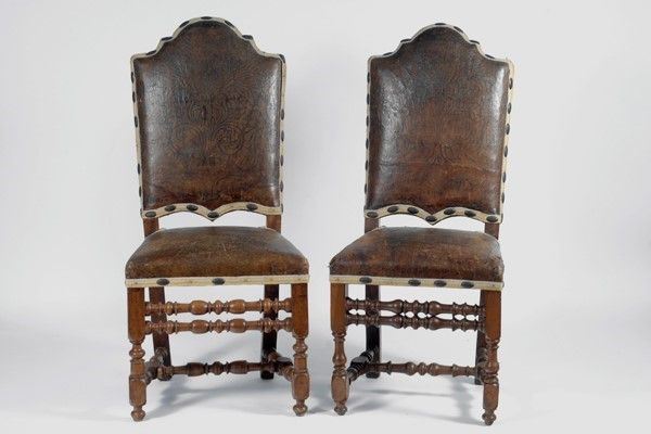 Due sedie  - Auction Dipinti dal XV al XX sec. e oggetti di antiquariato - Galleria Pananti Casa d'Aste