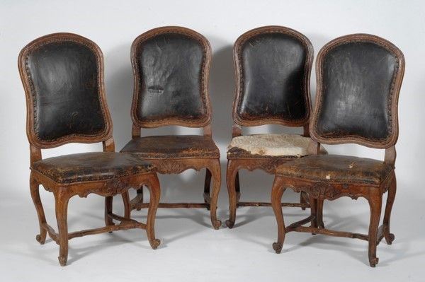 Quattro sedie  - Auction Dipinti dal XV al XX sec. e oggetti di antiquariato - Galleria Pananti Casa d'Aste