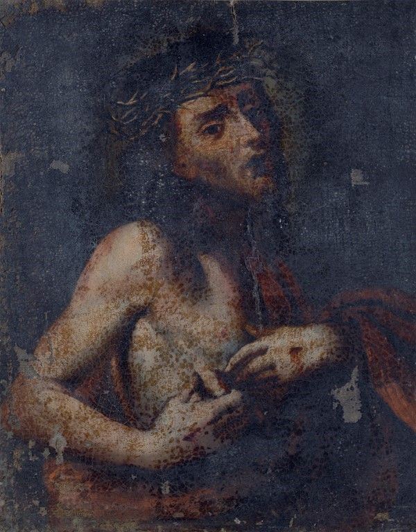 Scuola Italia Centrale, XVII sec. - Hecce Homo