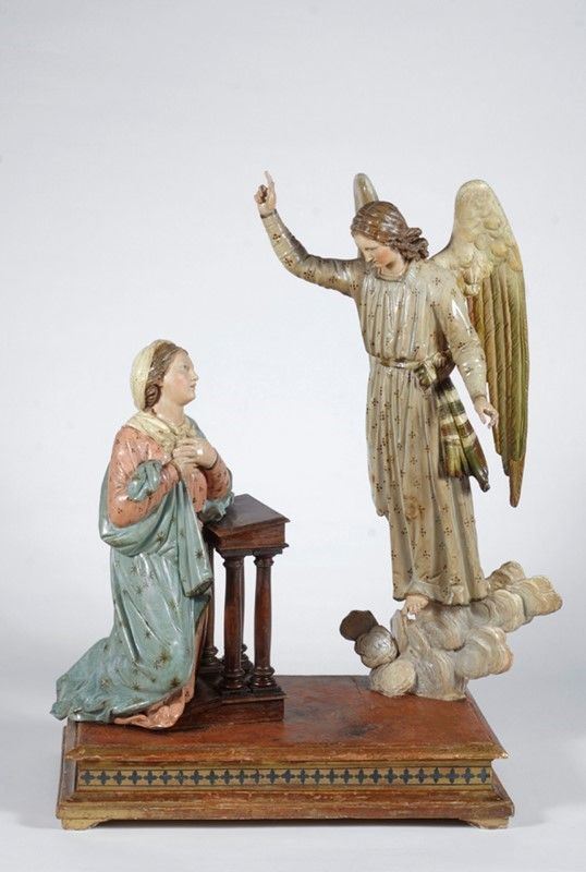 Scuola Napoletana, XVIII sec. - Annunciazione