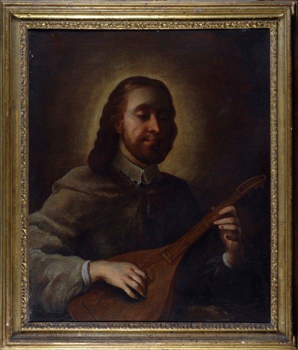 Scuola Italia Settentrionale, fine XVII - inizio XVIII sec. - Suonatore di liuto