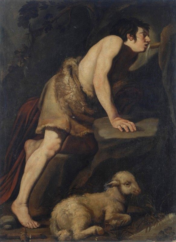 Giovanni Antonio Galli Detto lo Spadarino - San Giovanni Battista alla Sorgente