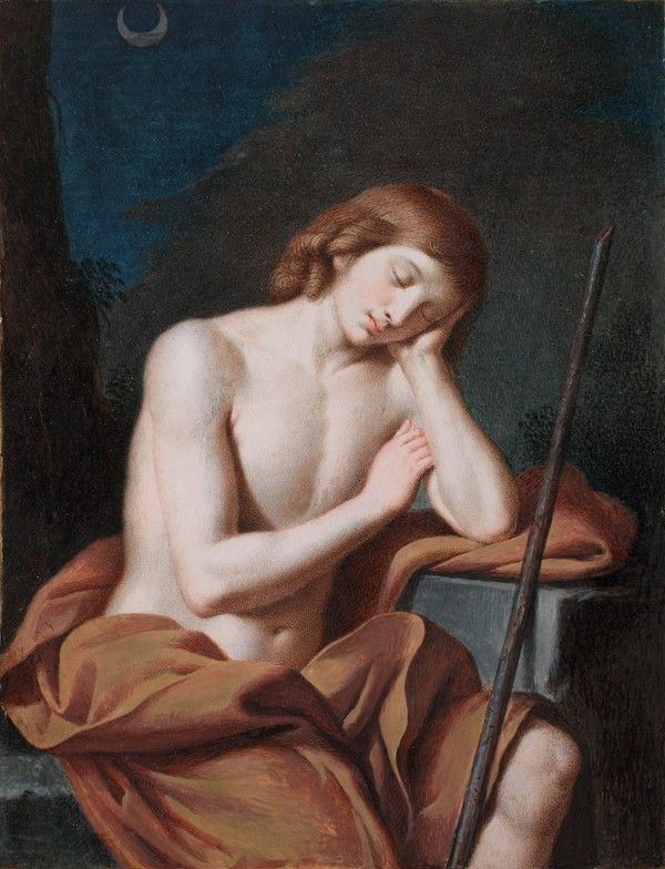 Scuola Emiliana, XVII - XVIII sec. - Endimione dormiente