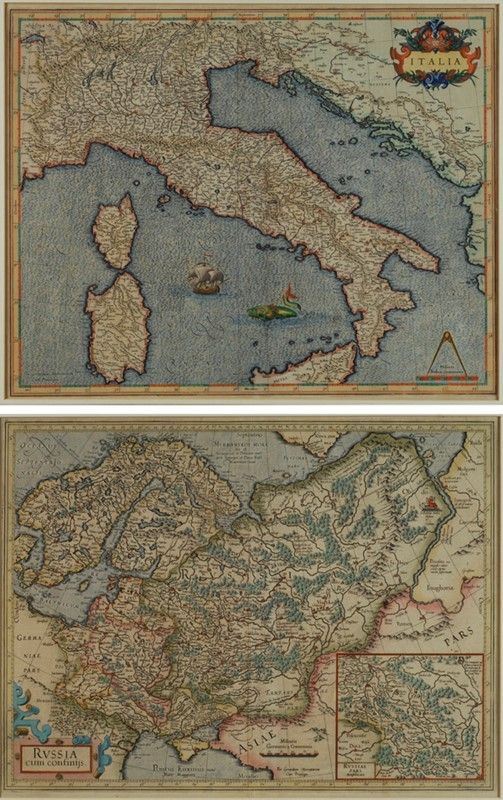 Coppia di stampe