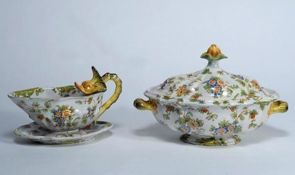 Zuppiera  - Asta Dipinti dal XV al XX sec. e oggetti di antiquariato - Galleria Pananti Casa d'Aste