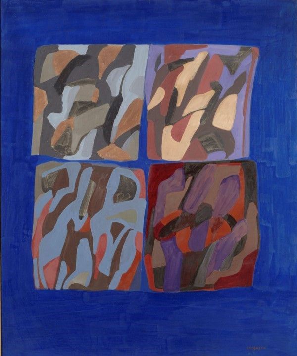 Pietro Consagra - Fondo blu
