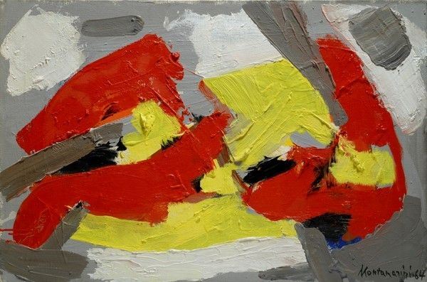 Luigi Montanarini : Senza titolo  (1964)  - Olio su tela - Auction Autori dell'800-900, Grafica ed Edizioni - I - Galleria Pananti Casa d'Aste