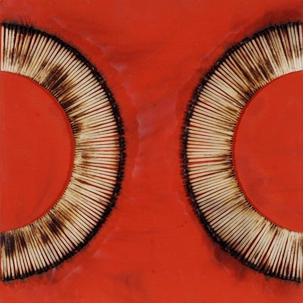 Bernard Aubertin : Senza titolo  (2008)  - Combustione di fiammiferi e acrilici su tavola - Asta Arte moderna e contemporanea, Grafica ed edizioni - Galleria Pananti Casa d'Aste
