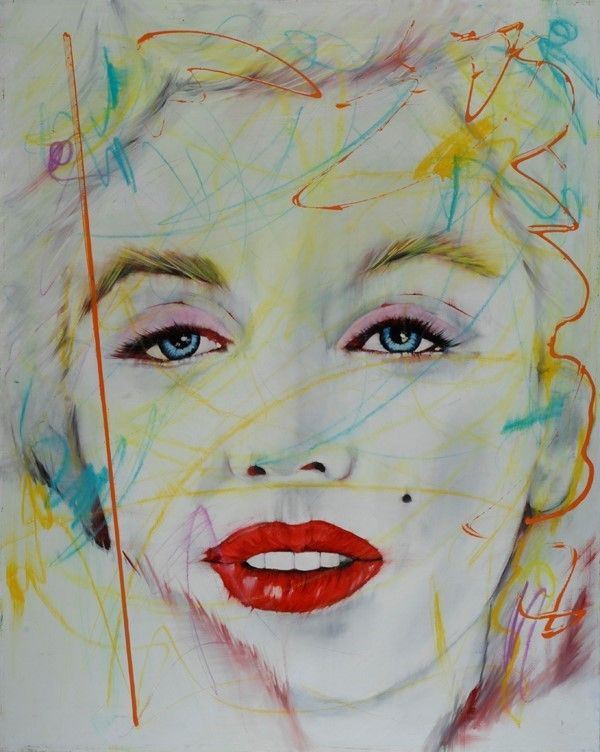 Enrico Manera : Marilyn  (2005)  - Acrilico su tela - Asta Arte moderna e contemporanea, Grafica ed edizioni - Galleria Pananti Casa d'Aste