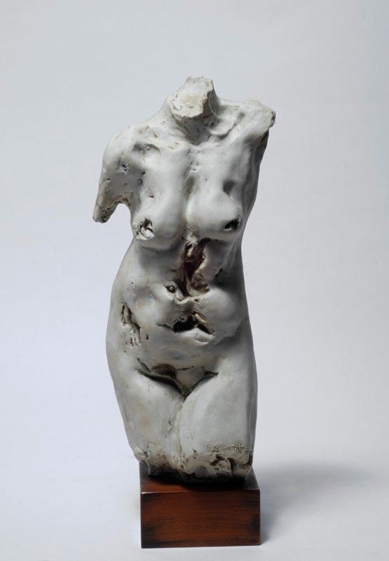 Augusto Murer : Busto femminile  - Biscuit - Auction Arte moderna e contemporanea, Grafica ed edizioni - Galleria Pananti Casa d'Aste