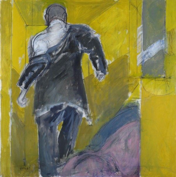 Alberto Sughi : Uomo di spalle  - Olio su tela - Asta Arte moderna e contemporanea, Grafica ed edizioni - Galleria Pananti Casa d'Aste