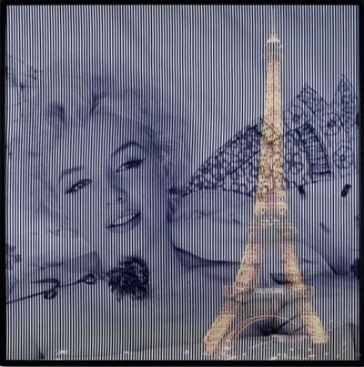 Marilyn Monroe e Torre Eiffel