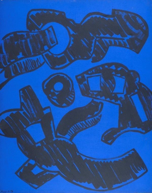 Carla Accardi - Grigioscurocobalto