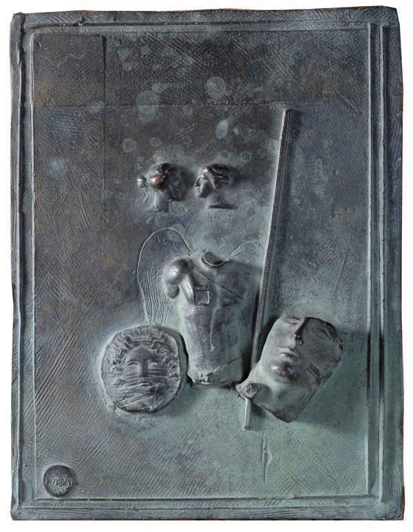 Igor Mitoraj : Pannello con centurione  (1998)  - Bronzo - Asta Arte moderna e contemporanea, Grafica ed edizioni - Galleria Pananti Casa d'Aste