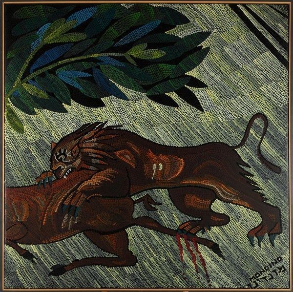 Aldo Mondino - Gerico 1987-88 Gerusalemme Milano