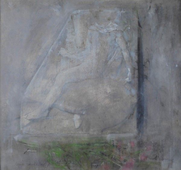 Piero Vignozzi - Bassorilievo e fiori