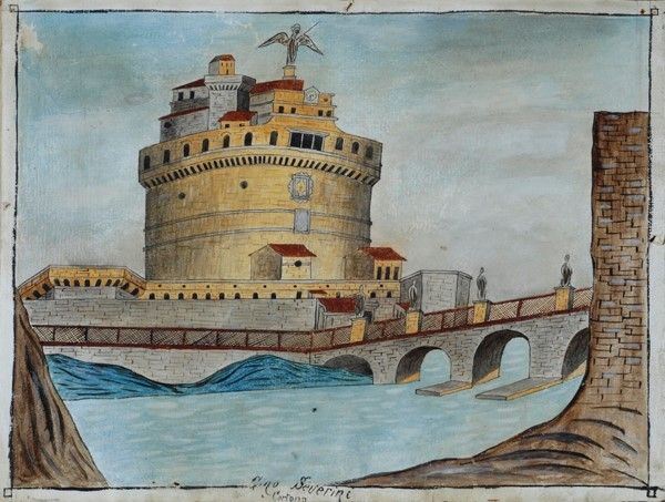Gino Severini - Castel Sant?Angelo a Roma