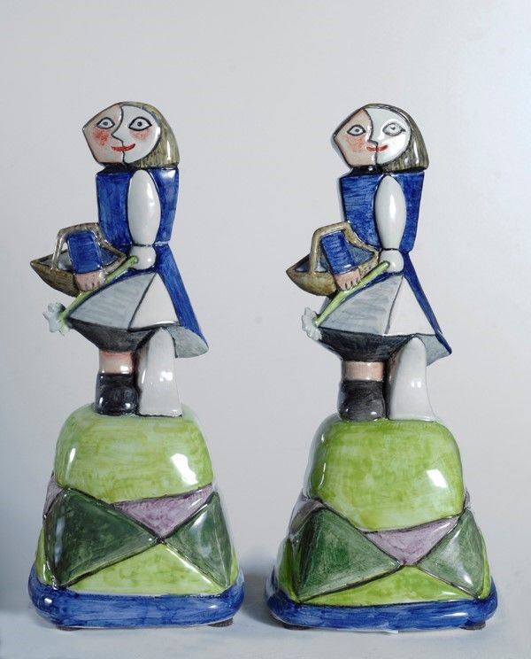 Agnese Parronchi : 1954 Omaggio a Picasso  (2014)  - Ceramica - Asta Autori dell'800-900, Grafica ed Edizioni - I - Galleria Pananti Casa d'Aste