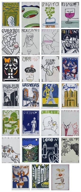 Bruno Chersicla - 27 Cartoline