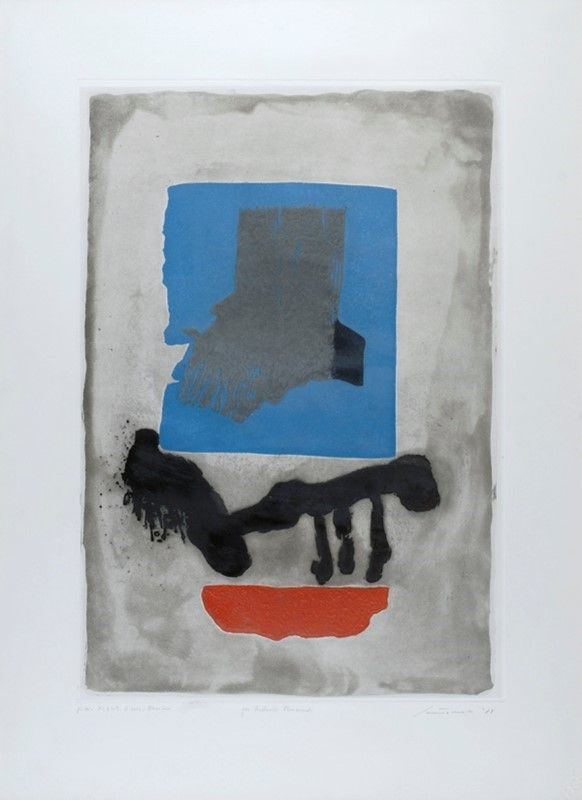Giuseppe Santomaso : Senza titolo  - Acquaforte, Acquatinta - Auction Grafica ed edizioni - Galleria Pananti Casa d'Aste