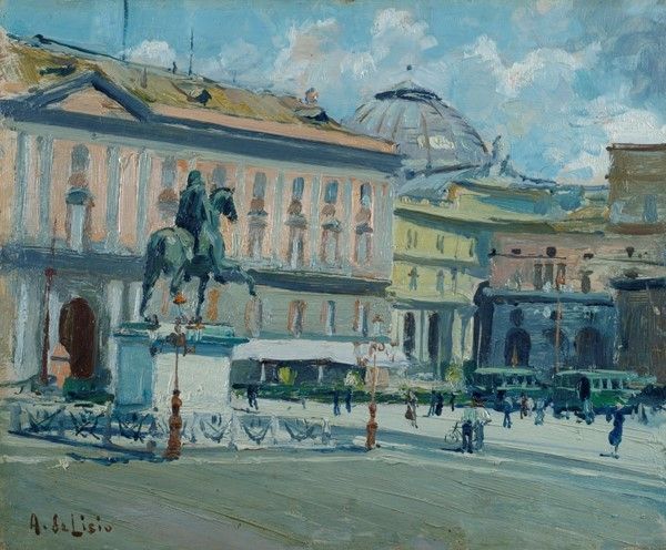 Arnaldo De Lisio - Due Scorci di Napoli