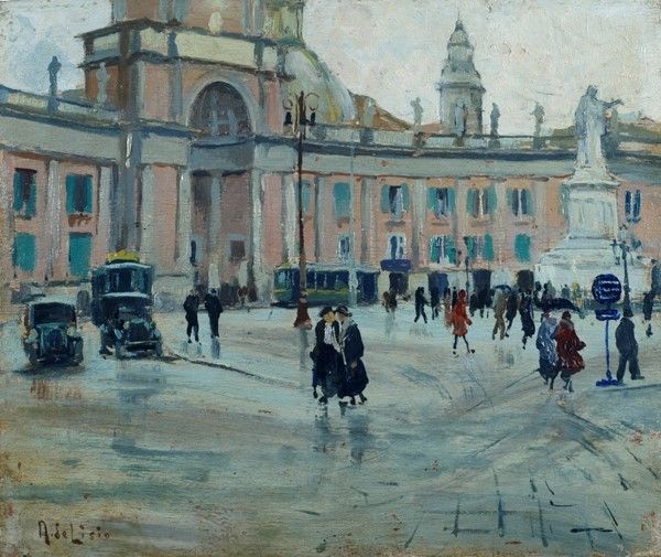 Arnaldo De Lisio - Due Scorci di Napoli
