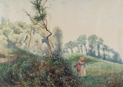 Madre e Figlio nel Paesaggio