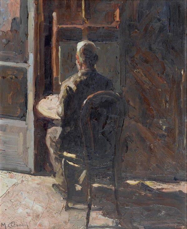 Manlio Ciani - Uomo di Spalle alla Finestra