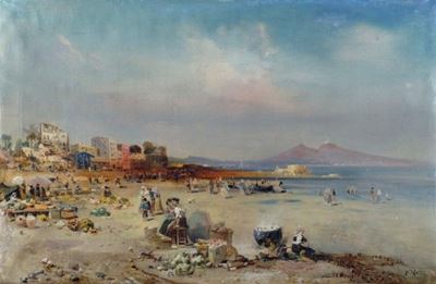 Veduta di Napoli da Mergellina