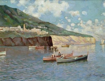 Pescatori Lungo la Costa