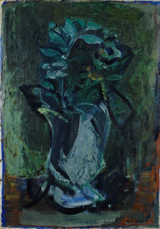 Ugo Capocchini - Brocca con Fiori