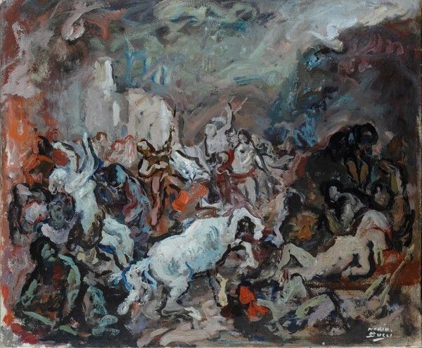 Mario Bucci - Battaglia
