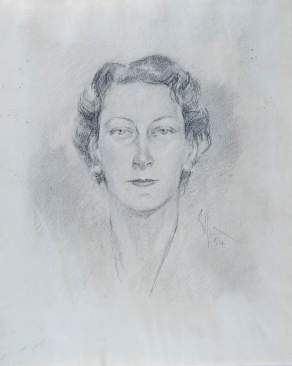 Enrico Sacchetti - Ritratto di signora